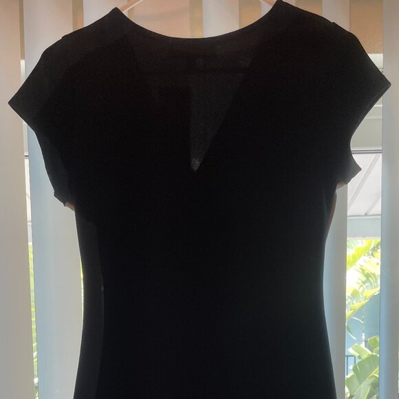 **SOLD** NWT Body Con Black & Tan Cross Dress (L) - Picture 3 of 8